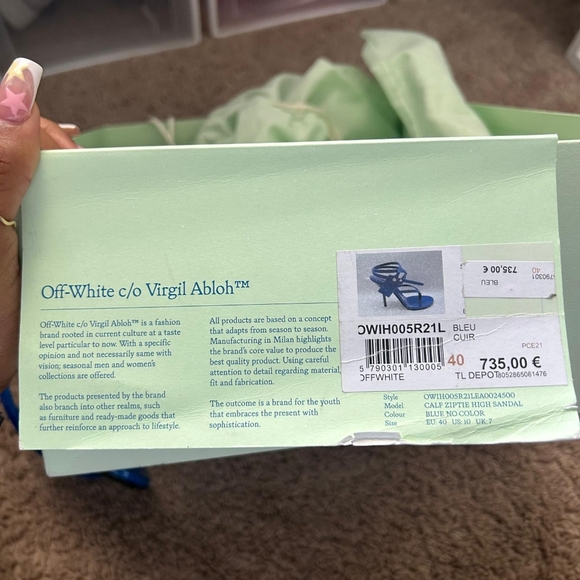 Off-White c/o Virgil Abloh heel sandals - Picture 10 of 16